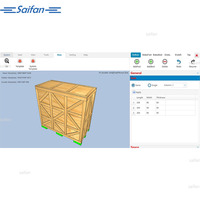 Logiciel de conception de palettes en bois professionnel Saifan avec dessin 2D/3D et fonctionnalités de modification et de partage de liens 3D en ligne