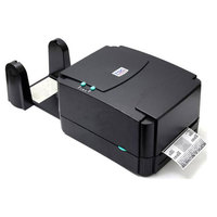 TSC TTP-244 Pro Printer, Printer kode batang pita karbon Transfer termal berperekat