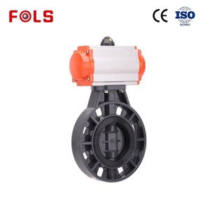 DN50-100 UPVC ชนิดหน้าแปลน ควบคุมการไหลของน้ำด้วยลม - Product Image 4
