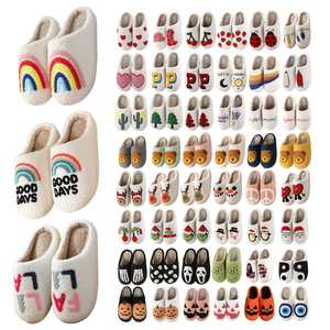 Pantofole <span class=keywords><strong>da</strong></span> Donna 2025 Traspiranti Morbide in Soffice Pelliccia con Logo Personalizzato in Rilievo Leggere Calde Autunno Inverno - Product Image 3