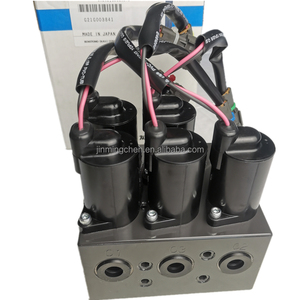 חופר חלקים אמיתיים שסתום סולנואיד הרכבה khj14520 עבור SH200-5 SH350-5 SH200-<span class=keywords><strong>6</strong></span> SH350-<span class=keywords><strong>6</strong></span> lbx210x2 lbx210x3 - Product Image 1