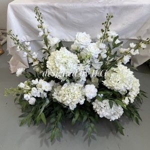 IFG vente chaude 70cm soie artificielle passerelle allée commandes en gros fleur coureur étanche mariage pour hôtels événements - Product Image 6