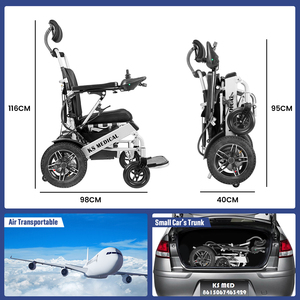 KSM-601MR Silla de Ruedas Manual Reclinable con Respaldo, Controlador de Motor para Silla de Ruedas Eléctrica, Precio Directo de Fábrica, Superventas - Product Image 5