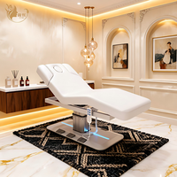Lit de massage et de beauté de qualité supérieure 2,00 m en cuir PU, zéro gravité, manuel, pour soins du visage, matériau durable, pour spa et salon de beauté