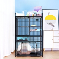 Villa pour chats, cage à chats à trois niveaux, enclos pour chats, cage pour chiens, cage pour animaux de compagnie