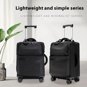 Của phụ nữ 2025 New 20 inch siêu nhẹ vải hành lý xe đẩy Trường hợp với Spinner Caster 24 inch du lịch mật khẩu lên máy bay trường hợp - Product Image 6