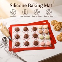 Alas Panggang Silikon Bentuk Manusia Roti Jahe Natal 0.7mm FDA LFGB Anti Lengket Tahan Panas Ukuran Kustom Pasokan Grosir Langsung dari Pabrik