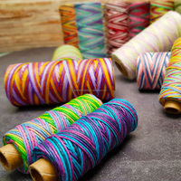 Fil de chanvre 100% biologique, 1MM, coloré, pour suspendre les étiquettes, vente en gros, livraison gratuite