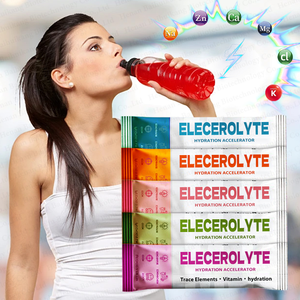 Mélange de poudre complexe d'électrolyte de boisson de supplément d'hydratation de logo personnalisé avec des vitamines et des minerais - Product Image 1