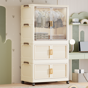 Armadio Multifunzionale 55-85CM Rinforzato e Mobile Adatto per Organizzare nelle Camere di Bambini e Neonati - Product Image 4