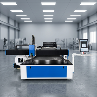 Machine de découpe laser automatique pour tôles et tubes 3000W, découpeuse laser CNC pour métaux avec mandrin pneumatique