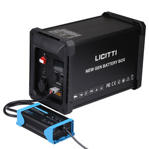 Chargeur de <span class=keywords><strong>batterie</strong></span> au lithium Licitti <span class=keywords><strong>12</strong></span> <span class=keywords><strong>volts</strong></span> AC 200Ah avec 30 <span class=keywords><strong>ampères</strong></span> pour VR 12V 24V 100 <span class=keywords><strong>ampères</strong></span> Batteries Les équipements solaires - Product Image 6