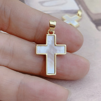 Pendentif multicolore Bohème tendance en émail croisé Accessoires en cuivre Collier Bracelet Boucles d'oreilles Amulette Charm