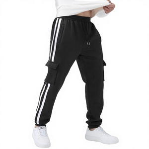 High Quality Slim-Fit Straight-Leg Mens Golf <b>Pants</b> Mid Waist Casual Style Worsted Anti-Pilling Fleece-<b>Lined</b> Warm Zipper - Product Image 2