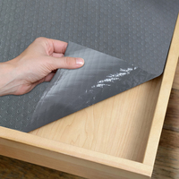 Tapis de bureau/présentoir personnalisable en couleurs et tailles, durable, antidérapant, résistant à l'huile, en EVA pré-découpé, pour tiroir à déchets, sans outil