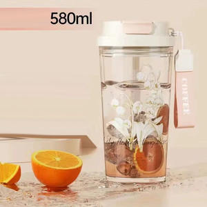 Bicchiere con Manico Personalizzabile all'Ingrosso, Grande Capacità, Portatile in Plastica per l'Estate - Product Image 6