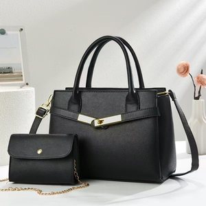 Bolso Tote Casual para Mujer Jemutaz con Adorno de Pompón, Correa Extraíble, Cierre de Solapa Clásico, Bolso de Mano de Microfibra para Uso Diario - Product Image 5