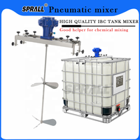 Mélangeur pneumatique SPRALL pour conteneur IBC industriel, agitateur pour baril de 1000 L, mélangeur pour réservoir IBC