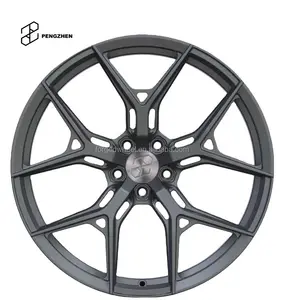 Pengzhen Werkspreis schwarze Oberfläche kundenspezifisch 20 Zoll schwarz 5x114,3 5 Loch Pkw-Räder-Felgen für Nissan