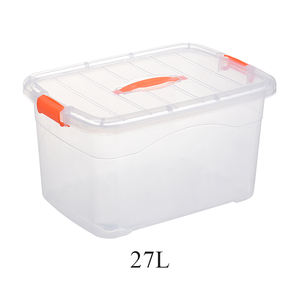 Home Tote Plastic Shoe Box Heavy Duty Plastic Storage Box With Lid
