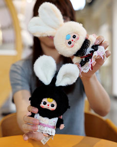 Adorable Handheld Doll Blind Box Surprise Bunny <strong>Outfit</strong> Themes Toy Lovers Novelty Gift Shoppers Japan Animation Plush ABS 12+y - Product Image 3