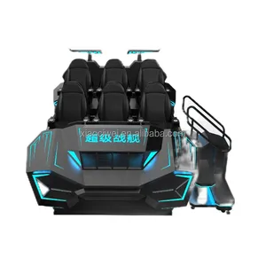 Amusement Park 6 Seats 9D VR Movie Cinema Virtual Reality Cinema Simulator