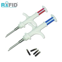 RAFID 125KHz 134.2KHz RFID étiquette en verre ID animal de compagnie suivi Micro puce puce étiquette pour chiens chats