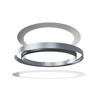 Chine Fournisseur Série Acoustique Éclairage Acoustique Circulaire LED Lumières Suspendues Lustre Plafond Anneau Lampes pour Bureau Décor