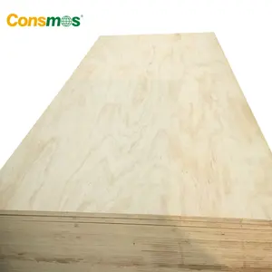 18mm Pine Plywood Competitive Price 12mm 18mm 25mm Wbp Pine Commercia Plywood Sheet