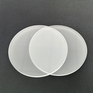Personalizado redondo quartzo vidro discos uv luz transmitância sintético fundido sílica fosco vidro lente - Product Image 3