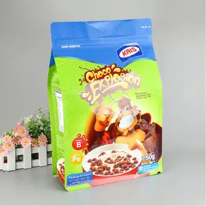 Bolsas de plástico personalizadas para comida de mascotas, 80 micras, 1Kg, fondo plateado esmerilado, bolsa de embalaje de plástico con malla protectora para palma de Fecha