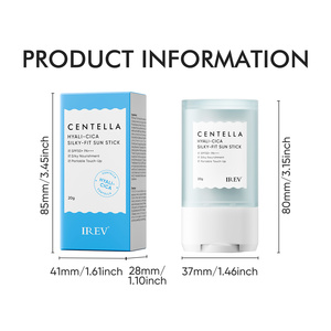 OEM ODM Centella Hyalicica Silky-Fit Sun Stick SPF 50+ Protección Solar contra Rayos UVA/UVB Bloqueador Solar 20g IREV Barra Protectora Solar - Product Image 6