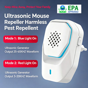 Repelente Ultrasónico Ecológico para Interiores, Enchufable, contra Ratones, Insectos, Arañas y Hormigas, con Dos Modos de Salida - Product Image 3
