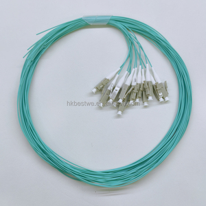 สายใยแก้วนำแสง10g สำหรับ OM3ผลิต12คอร์12คอร์ G652D lc/upc Fiber pigtails - Product Image 4