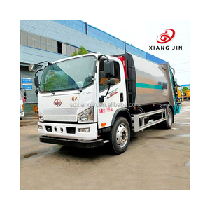 Rear Loaded Trash <strong>Truck</strong> <strong>Mini</strong> <strong>Garbage</strong> Collector Compressed <strong>Truck</strong> - Product Image 3