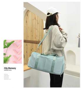 <b>Hot</b> Selling Durable Lightweight <b>Water</b>-Resistant Gym <b>Bag</b> Wet Shoes Carry Tote Travel Duffel Sports Handbag - Product Image 6