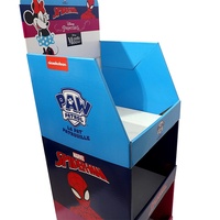 Échantillon de présentoir publicitaire en carton pour supermarché, présentoir à chaussettes, type plateau pour centre commercial X35, commerce transfrontalier Europe