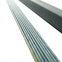 Tiges de soudage à revêtement dur à base de cobalt ERCoCr-A 6,4 mm 1000 mm, alliage de cobalt 6 ERCoCr-A AWS A5.21, tiges nues, résistance à la corrosion OEM