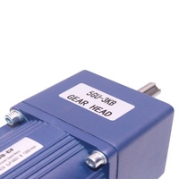 Moteur à induction monophasé 220 V CA de haute qualité 90 W/90 mm avec réducteur de vitesse, efficacité IE3, entièrement étanche et protecteur