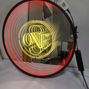 <strong>Custom</strong> 3D LED Neon <strong>Infinity</strong> <strong>Mirror</strong> Letters Logo Sign for Office Bar Companies-Multi Color Shop Wall <strong>Decoration</strong> Business Light - Product Image 4