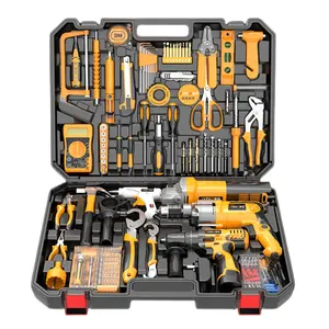 Household lithium battery Cordless drill Electrician Power Tool Combination Kits