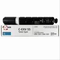 Kartrid Toner Warna Penuh C-EXV-55 Kompatibel untuk Mesin Fotokopi Merek Yunli