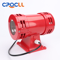 Alarma Eléctrica Pequeña MS-490, Alarma de Motor de 220V, Alarma de Ataque Aéreo de Alto Decibelio