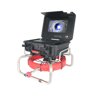 셀프 레벨링 하수도 카메라 검사 512HZ 송신기 7MM 케이블 배수 파이프 검사 카메라 8GB 카드 비디오 녹화 - Product Image 5
