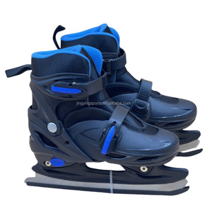 Giày trượt băng hình độ trung bình Giày trượt da giày bằng thép không gỉ giày trượt băng - Product Image 5