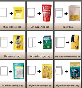 Machine d'emballage multifonctionnelle pour sachets préformés à fermeture éclair pour granulés, poudres, céréales, riz et graines - Product Image 6