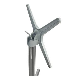 Cheap Price Aluminum <b>Foldable</b> Dining <b>Table</b> Base for Bedroom Apartment Hospital Living Room Use Silver Powder Coated Modern - Product Image 2