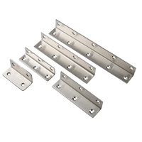 Support d'angle en acier inoxydable en forme de L pour armoire, structure triangulaire, procédé d'estampage, vente en gros