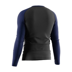 Vêtements de musculation personnalisés en gros, nouveaux vêtements de sport sexy pour hommes, chemises de sport à compression à manches longues - Product Image 2