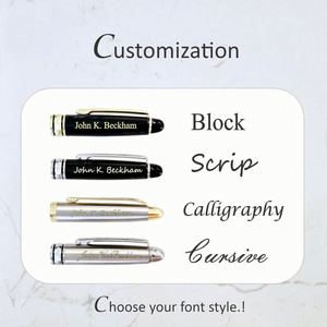 Wholesale Spray <b>Paint</b> Push Ballpoint Pen Corporate Event Advertising Gift Pen Office Stationery Ballpoint Pen with Custom logo - Product Image 5